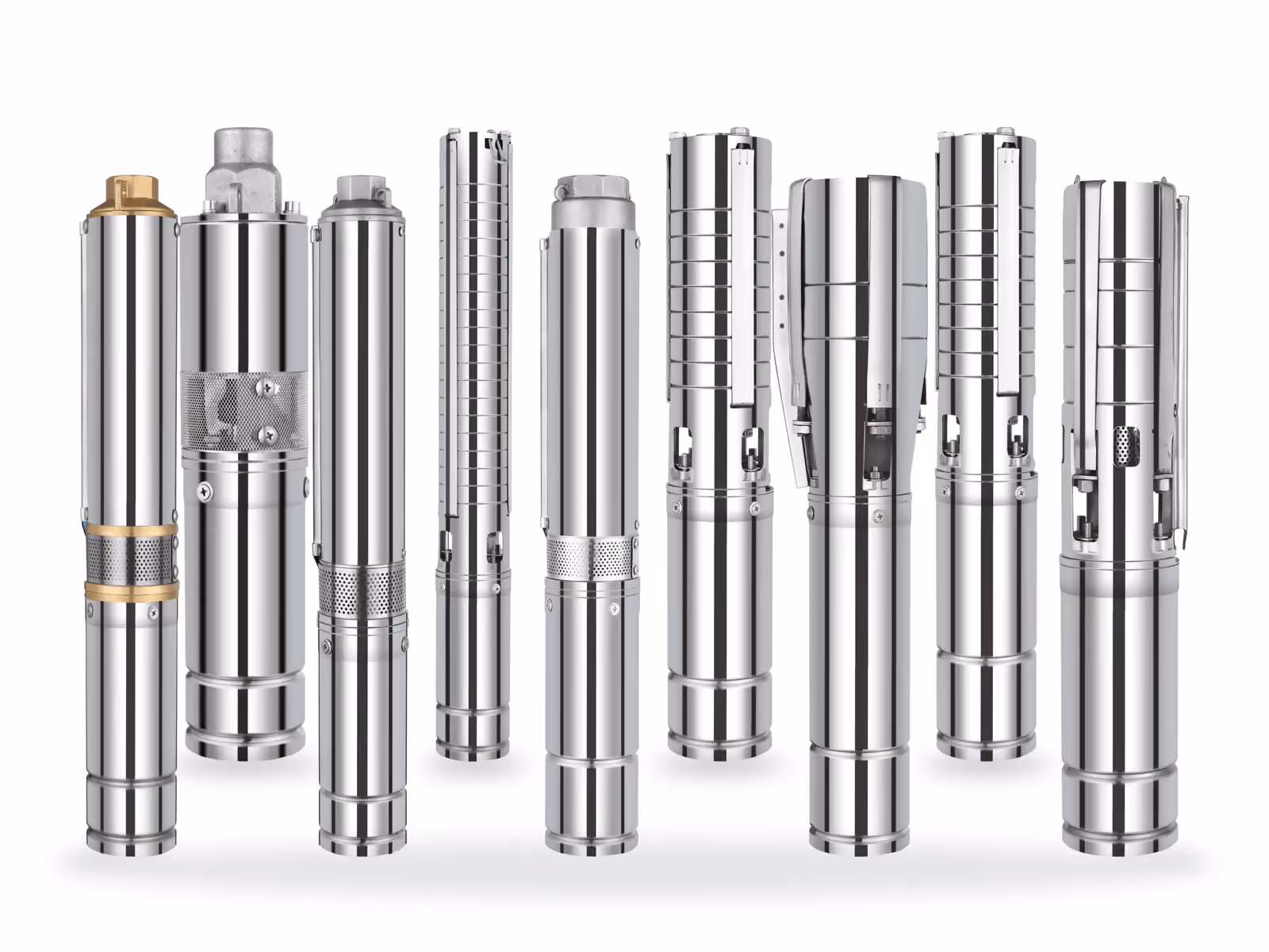 Rakour solar submersible pump range for wells, irrigation and remote water supply